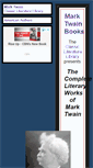Mobile Screenshot of mark-twain.classic-literature.co.uk