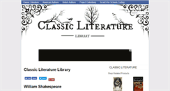 Desktop Screenshot of classic-literature.co.uk