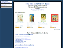 Tablet Screenshot of fairy-tales.classic-literature.co.uk